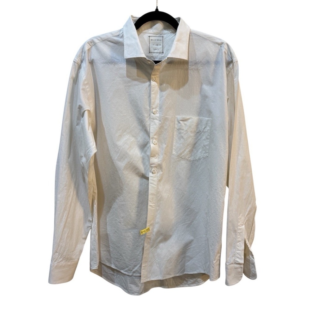 Billy Reid Standard Cut‎ Button Down Textured Shirt Size XL